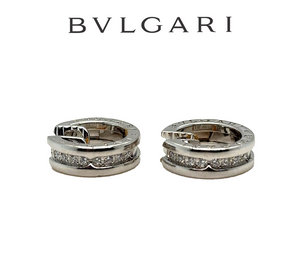 Bvlgari B.Zero1 Small Hoop Diamond Earrings