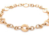 Bvlgari Rare 18ct Yellow Gold 6-Circle Engraved Bracelet 15.82g