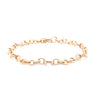 Bvlgari Rare 18ct Yellow Gold 6-Circle Engraved Bracelet 15.82g