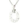Bvlgari 18ct White Gold Bvlgari Bvlgari Diamond Necklace 0.07ct
