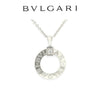 Bvlgari 18ct White Gold Bvlgari Bvlgari Diamond Necklace 0.07ct