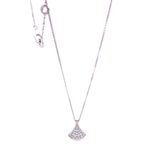Load image into Gallery viewer, Bvlgari 18ct White Gold Divas’ Dream Necklace 0.45ct 5.41g