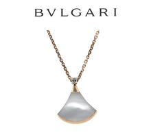 Load image into Gallery viewer, Bvlgari Divas’ Dream 18ct Rose Gold Mother-of-Pearl Necklace 0.03ct 5.06g