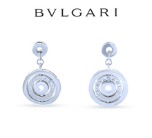 Load image into Gallery viewer, Bvlgari 18ct White Gold Astrale Earrings 21.43g