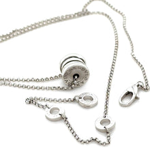 Load image into Gallery viewer, Bvlgari B.zero1 18ct White Gold Mini Pendant Necklace 7.38g
