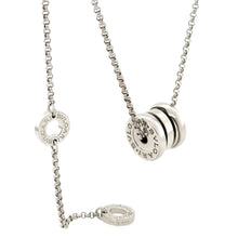 Load image into Gallery viewer, Bvlgari B.zero1 18ct White Gold Mini Pendant Necklace 7.38g