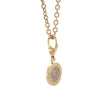 Bvlgari Rare 18ct Yellow Gold Pave Diamond Pendant with Chain 14.95g