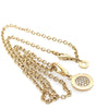 Bvlgari Rare 18ct Yellow Gold Pave Diamond Pendant with Chain 14.95g