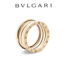 Load image into Gallery viewer, Bvlgari 18ct Yellow Gold B.Zero1 Four-Band Ring 12.32g