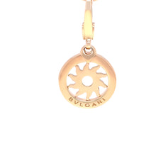 Load image into Gallery viewer, Bvlgari Rare 18ct Yellow Gold Tondo Sunburst Circle Charm Pendant 3.73g