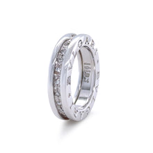 Load image into Gallery viewer, Bvlgari 18ct White Gold B.Zero1 Ring 0.45ct