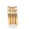 Bvlgari 18ct Yellow Gold B.Zero1 Four-Band Ring 12.19g