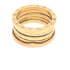 Bvlgari 18ct Yellow Gold B.Zero1 Four-Band Ring 12.19g