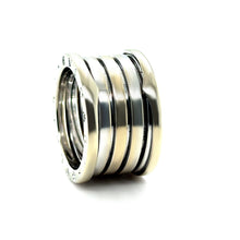 Load image into Gallery viewer, Bvlgari B.zero1 18ct White Gold 4-Band Ring 12.78g