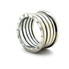 Bvlgari B.zero1 18ct White Gold 4-Band Ring 12.78g