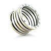 Bvlgari B.zero1 18ct White Gold 4-Band Ring 12.78g