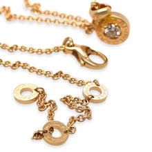 Load image into Gallery viewer, Bvlgari Bvlgari 18ct Rose Gold Diamond Pendant Necklace 0.25ct 9.7g