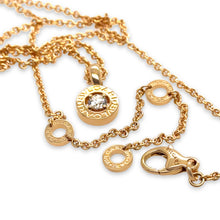 Load image into Gallery viewer, Bvlgari Bvlgari 18ct Rose Gold Diamond Pendant Necklace 0.25ct 9.7g