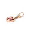 Bvlgari Rare 18ct Yellow Gold Rhodochrosite Charm Pendant 4.17g