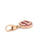 Bvlgari Rare 18ct Yellow Gold Rhodochrosite Charm Pendant 4.17g