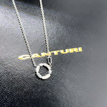 Load image into Gallery viewer, Canturi 18ct White Gold Regina Necklace 0.25ct 6.2g