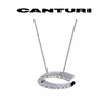 Canturi 18ct White Gold Diamond Pendant Necklace 0.20ct 7.4g