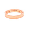 Cartier 18ct Rose Gold C de Cartier Diamond Wedding Band Ring 0.03ct 4g