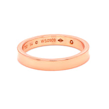 Load image into Gallery viewer, Cartier 18ct Rose Gold C de Cartier Diamond Wedding Band Ring 0.03ct 4g