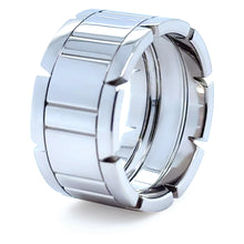 Load image into Gallery viewer, Cartier 18ct White Gold Tank Française Ring 14.81g