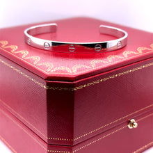 Load image into Gallery viewer, Cartier 18ct White Gold LOVE Cuff Bracelet 27.7g