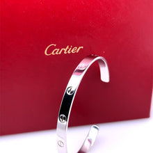 Load image into Gallery viewer, Cartier 18ct White Gold LOVE Cuff Bracelet 27.7g