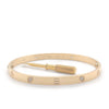 Cartier 18ct Yellow Gold Love Diamond Bracelet Classic Model 0.42ct