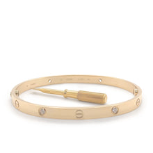 Load image into Gallery viewer, Cartier 18ct Yellow Gold Love Diamond Bracelet Classic Model 0.42ct