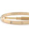 Cartier 18ct Yellow Gold Love Diamond Bracelet Classic Model 0.42ct