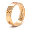 Cartier 18ct Yellow Gold Love Ring Classic Model 6.62g