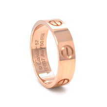 Load image into Gallery viewer, Cartier 18ct Yellow Gold LOVE Ring 6.34g