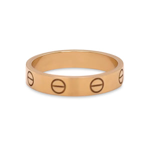 Cartier 18ct Yellow Gold Love Wedding Band 3.19g