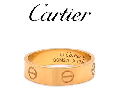 Cartier 18ct Yellow Gold Love Wedding Band 7g