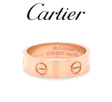Load image into Gallery viewer, Cartier 18ct Yellow Gold LOVE Ring 6.34g