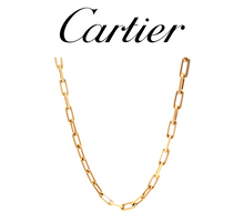 Load image into Gallery viewer, Cartier 18ct Yellow Gold Santos de Cartier Necklace 23g