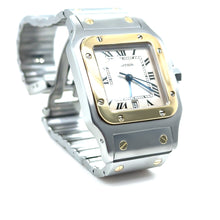 Load image into Gallery viewer, Cartier Santos Galbée Quartz Two-Tone Watch