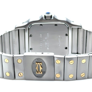 Cartier Santos Galbée Quartz Two-Tone Watch