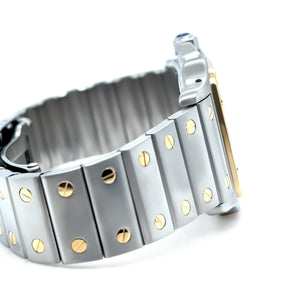 Cartier Santos Galbée Quartz Two-Tone Watch