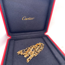Load image into Gallery viewer, Cartier 18ct Yellow Gold Santos de Cartier Necklace 23g