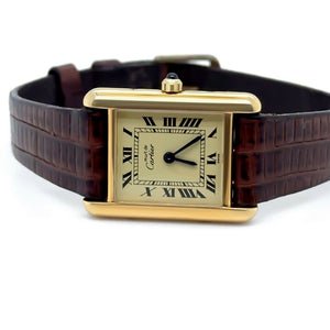Cartier Must de Cartier Tank Vermeil Quartz Watch