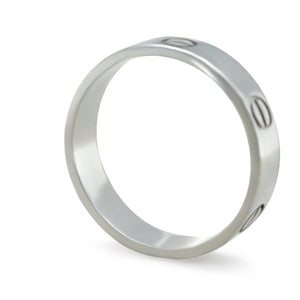 Cartier 18ct White Gold Love Ring 7.36g
