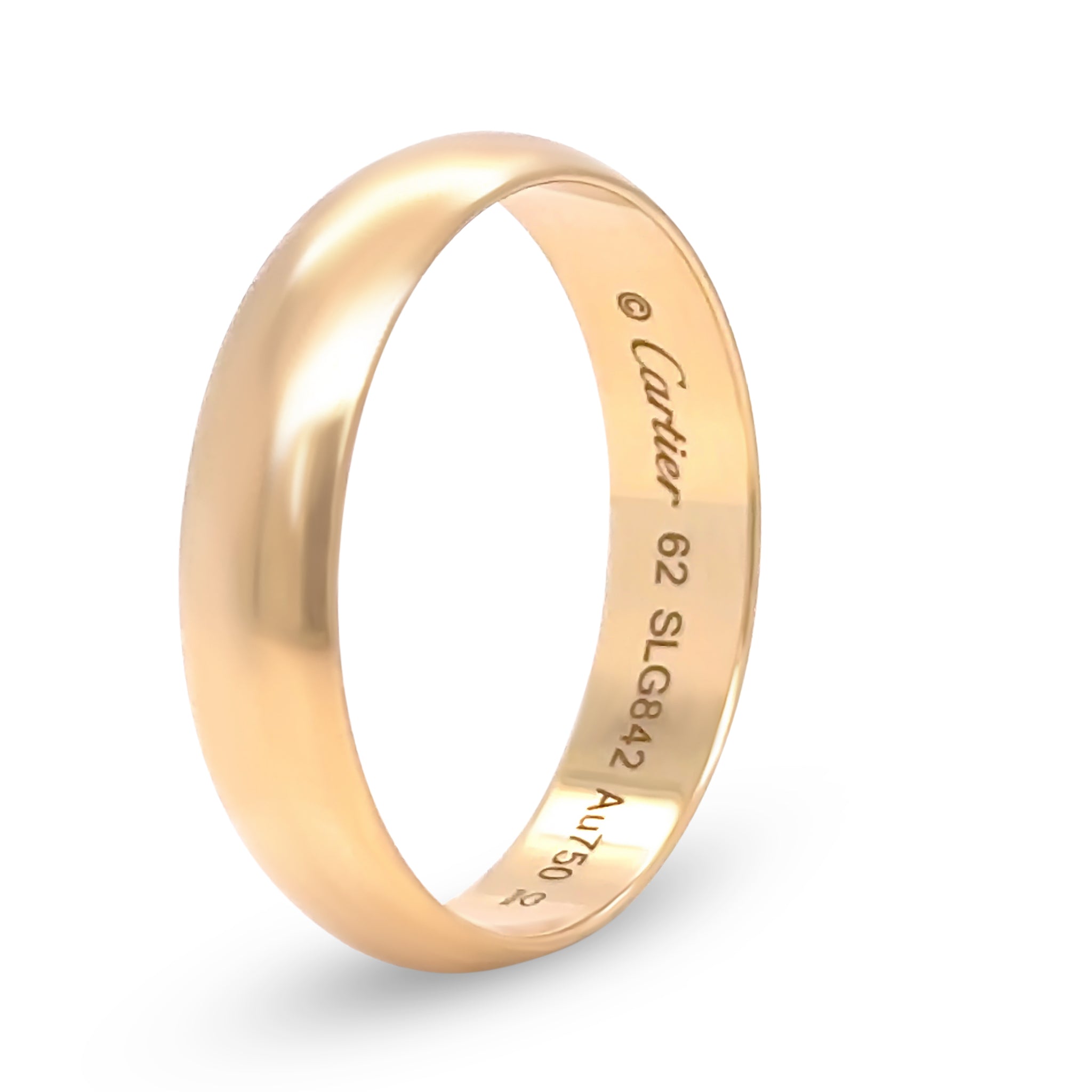 Engagement Ring Cartier 1895 Mens Wedding Band Cartier 18ct Yellow