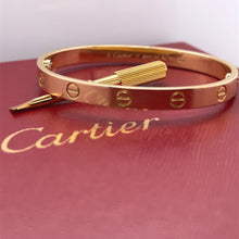 Load image into Gallery viewer, Cartier 18ct Yellow Gold Love Bracelet 31.72g