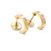 Cartier 18ct Yellow Gold Love Hoop Earrings Small Model 3.55g