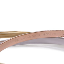 Load image into Gallery viewer, Cartier 18ct Tri-Colour Gold Trinity Bracelet 63g